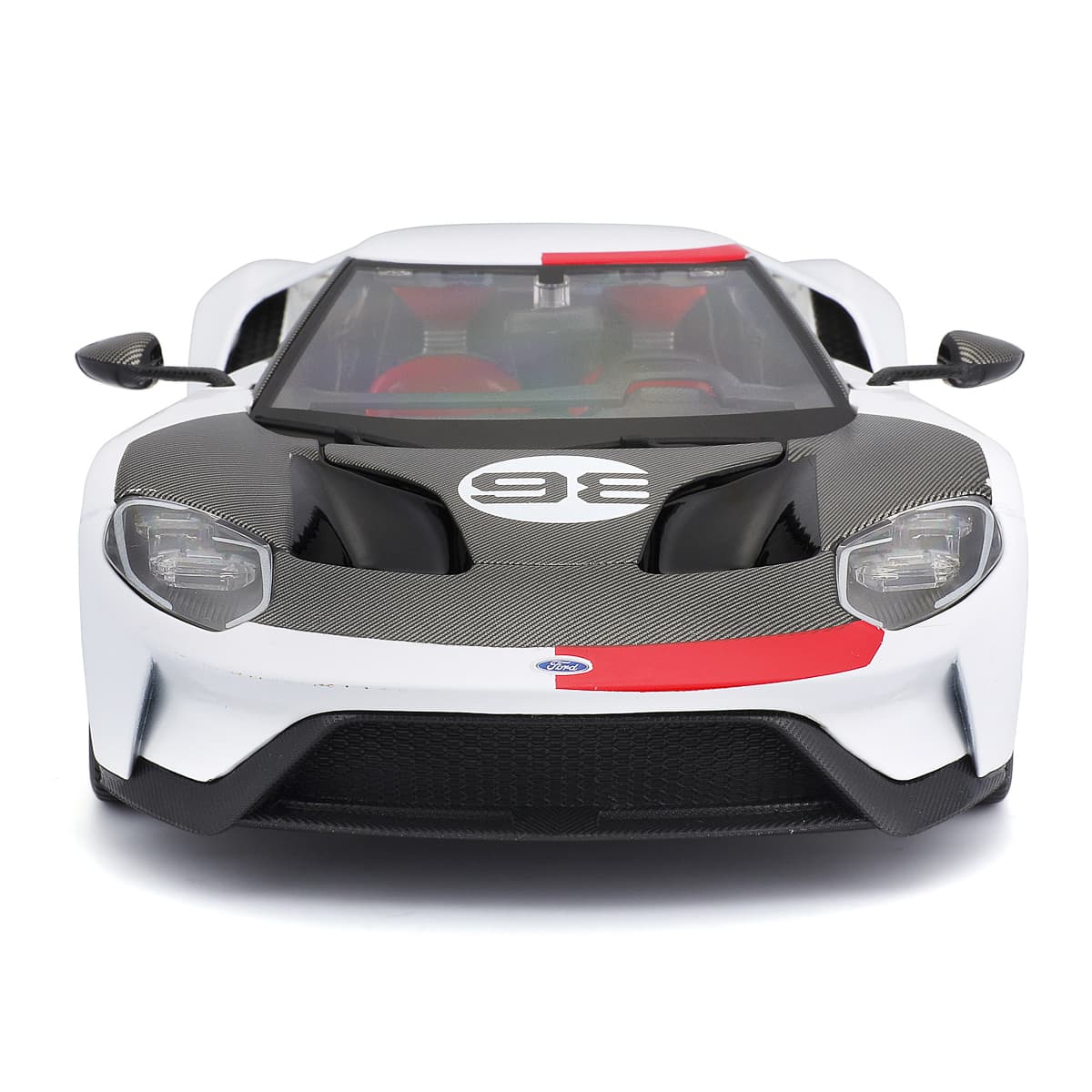 Автомодель Maisto Ford GT Heritage 2021, 1:18, 31390WHITE — фото 7