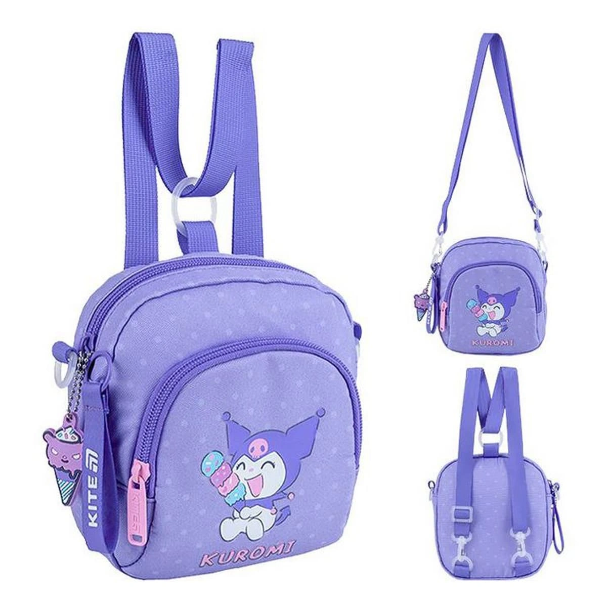 Сумка-рюкзак Kite Kuromi, HK25-2620-2