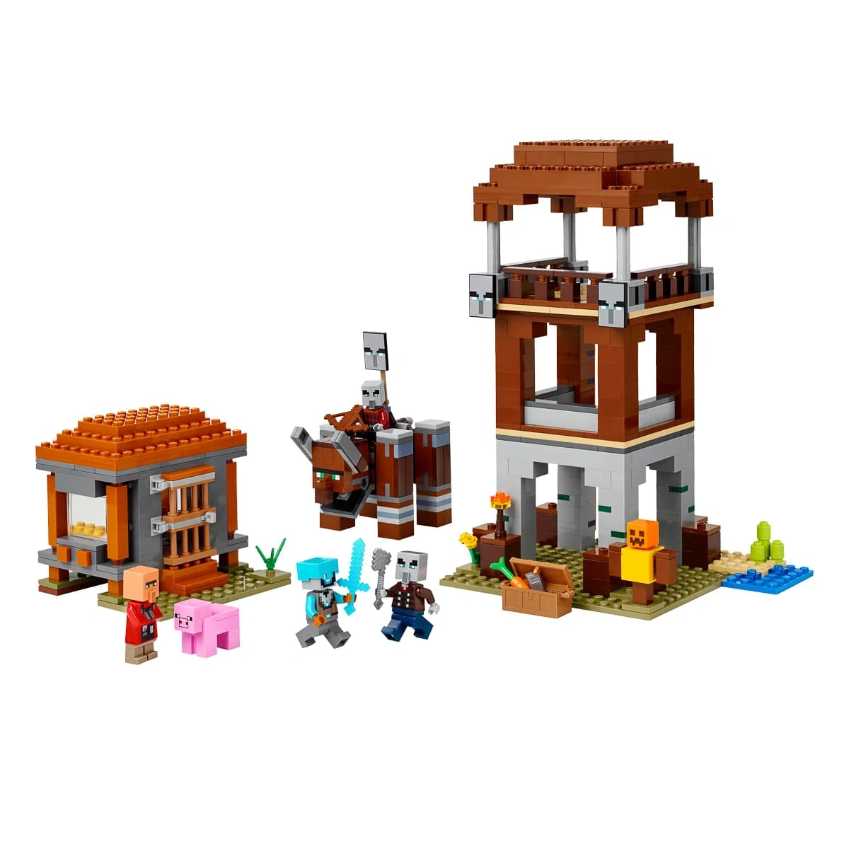 LEGO Minecraft Аванпост розбійників та спустошувач 21278 — фото 8