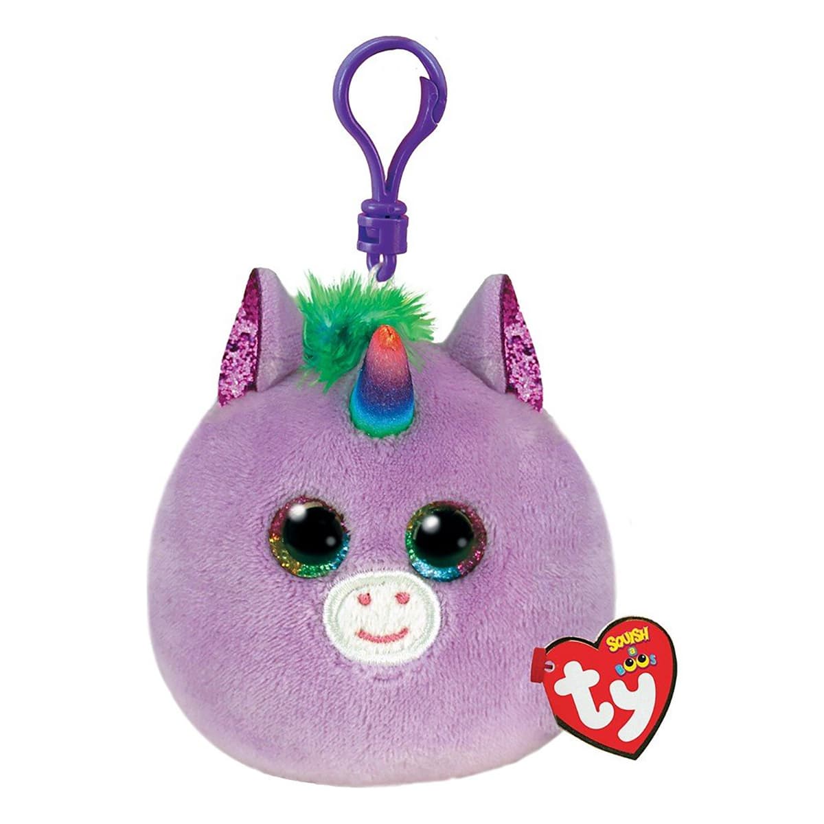 М'яка іграшка TY Squish-a-Boos Єдиноріг Rosette 12 см, 39569