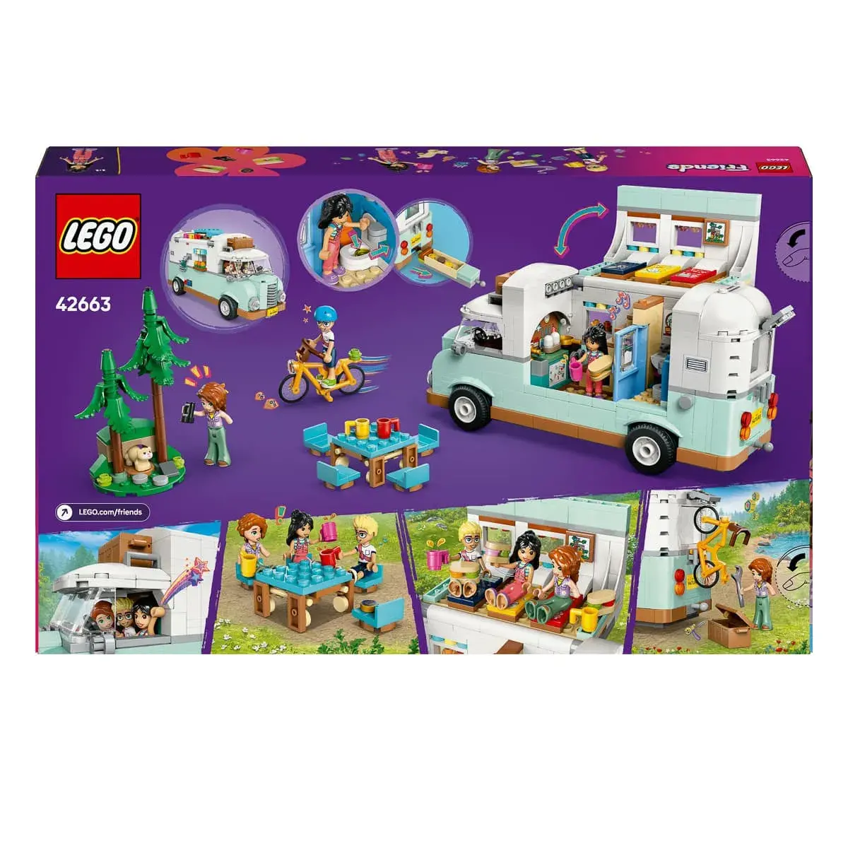 LEGO Friends Пригоди на фургоні дружби 42663 — фото 8