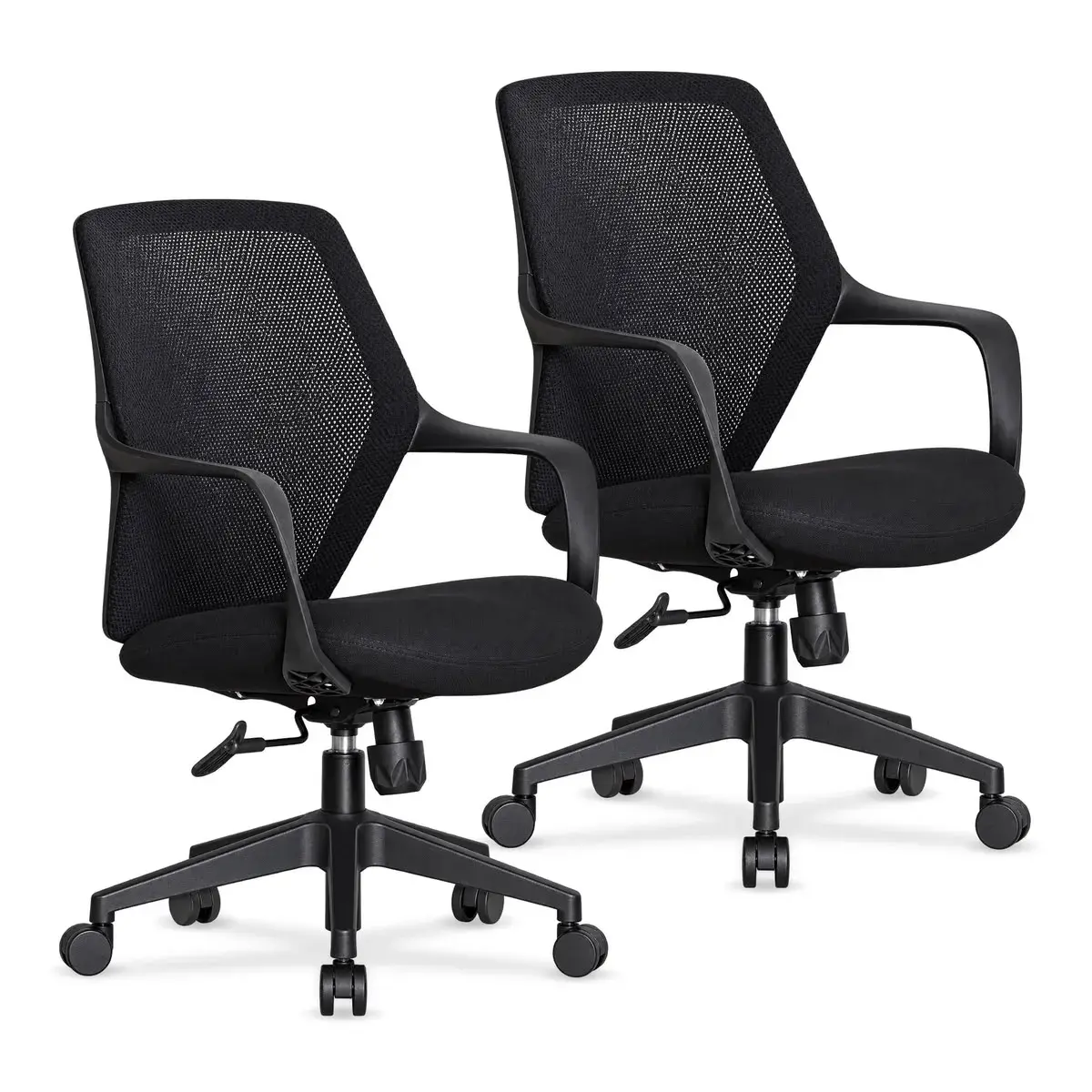 Комплект крісел X2 Mealux Arco Black (HF-B10 F/B-X2)